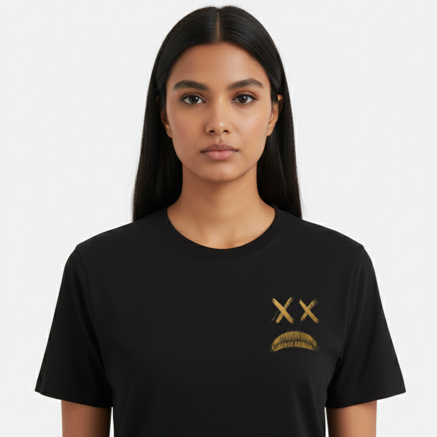 ANXIETY(Black) Unisex Stretch T-shirt