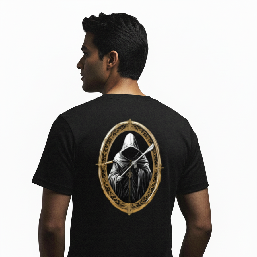 REFLECTION (Black) Unisex Stretch T-shirt