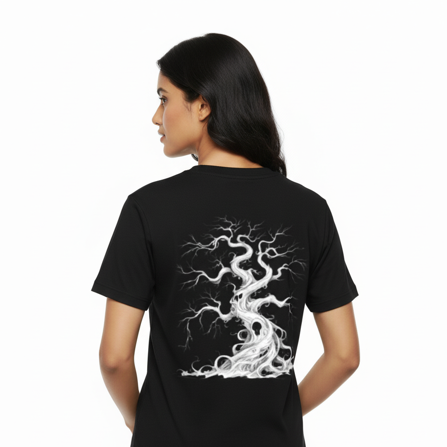 TREOW (Black) Unisex Stretch T-shirt