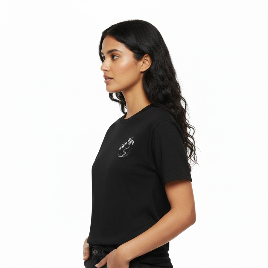 TREOW (Black) Unisex Stretch T-shirt