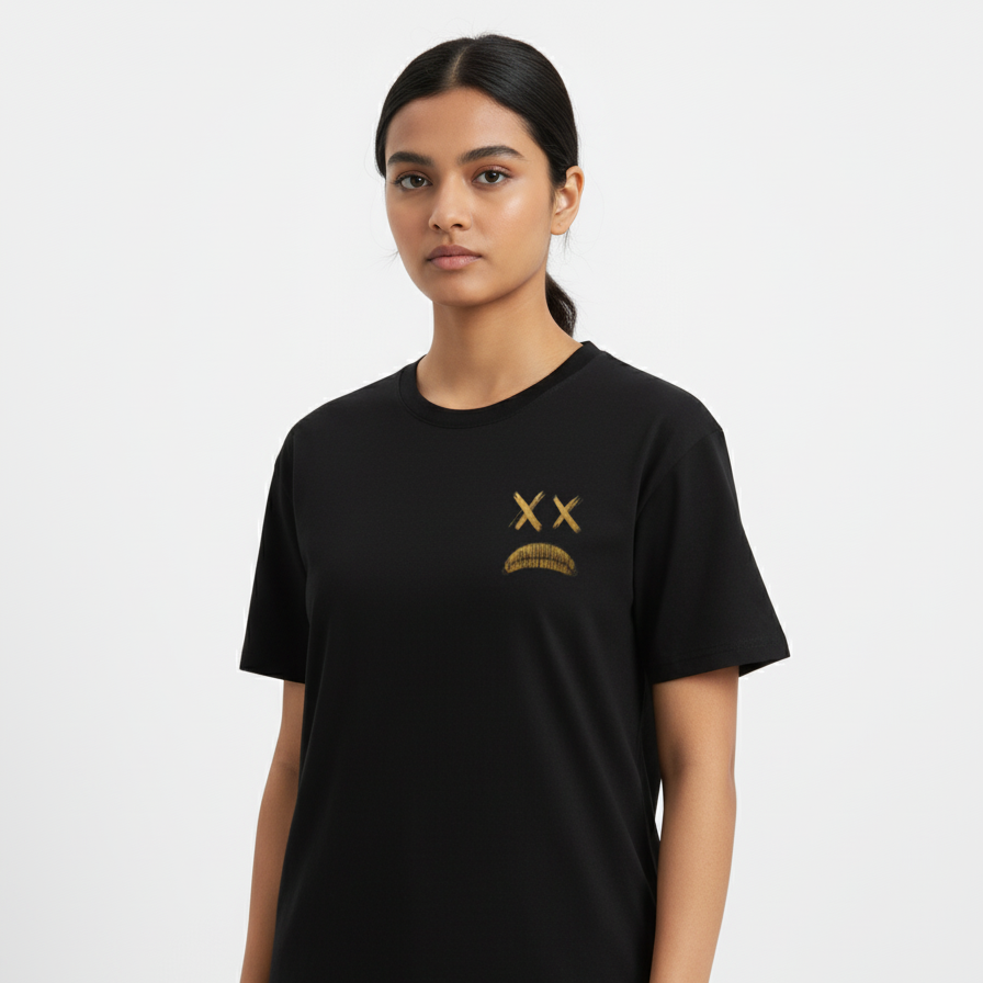 ANXIETY(Black) Unisex Stretch T-shirt