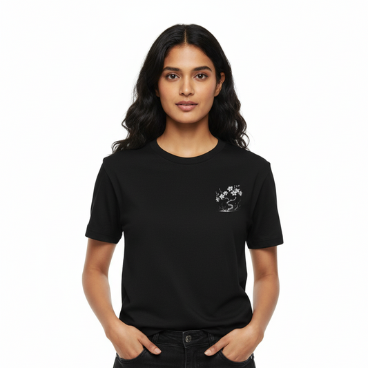 TREOW (Black) Unisex Stretch T-shirt