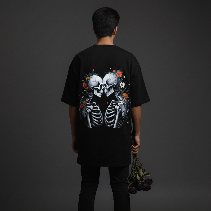 ETERNITY(Black)-Unisex Terry Oversized Tee