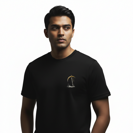REFLECTION (Black) Unisex Stretch T-shirt
