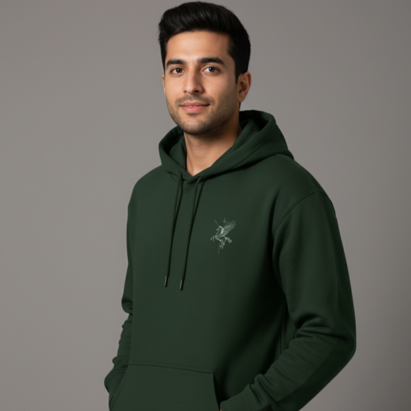 PEGASUS(Bottle Green) Unisex Hoodie