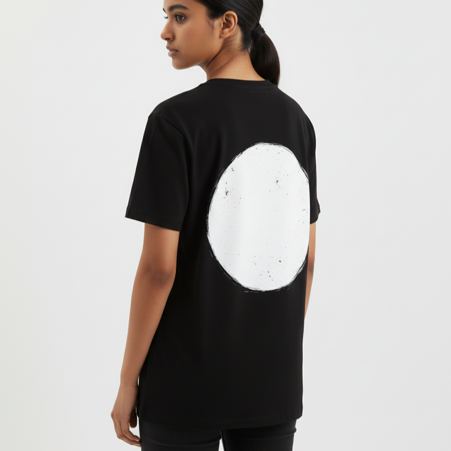 VOID(Black) Unisex Stretch T-shirt